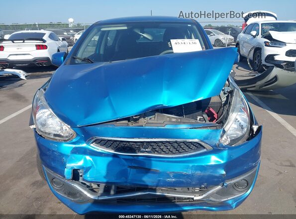 ML32A3HJ2KH008869 2019 MITSUBISHI MIRAGE Blue Սարքավորումների վահանակի տեսք