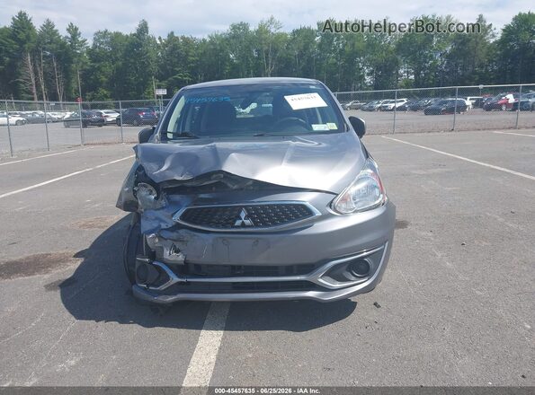 ML32A3HJ3JH012900 2018 MITSUBISHI MIRAGE Gray უკანა სალონის ხედი