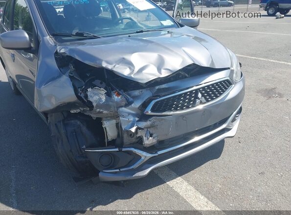 ML32A3HJ3JH012900 2018 MITSUBISHI MIRAGE Gray წინა ხედი