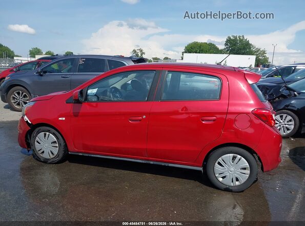 ML32A3HJ3KH011585 2019 MITSUBISHI MIRAGE Red 