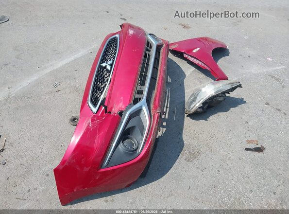 ML32A3HJ3KH011585 2019 MITSUBISHI MIRAGE Red Widok zestawu wskaźników