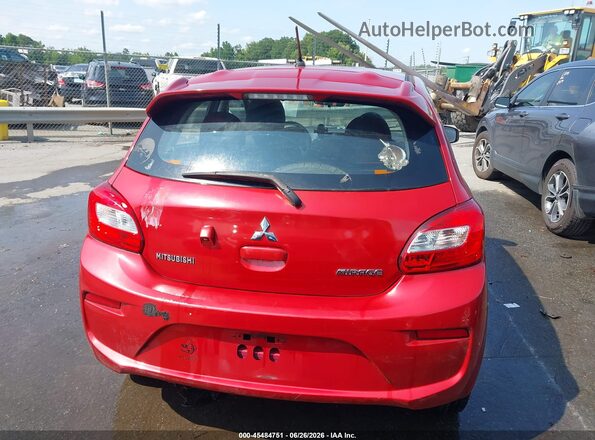 ML32A3HJ3KH011585 2019 MITSUBISHI MIRAGE Red 