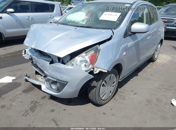 ML32A3HJ3LH004606 2020 MITSUBISHI MIRAGE Silver უკანა სალონის ხედი