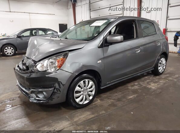 ML32A3HJ4JH014803 2018 MITSUBISHI MIRAGE Серый Передняя левая четверть