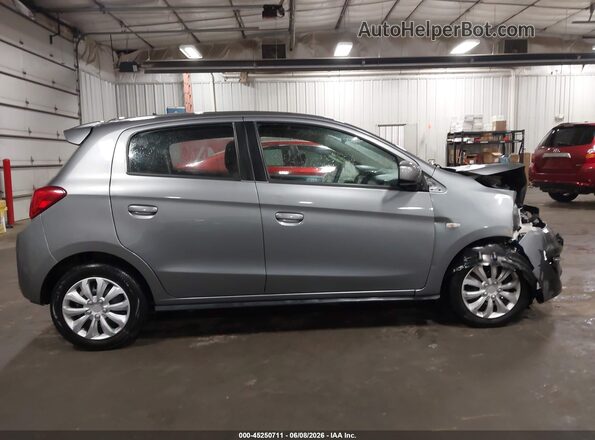 ML32A3HJ4JH014803 2018 MITSUBISHI MIRAGE Серый Вид задней части салона