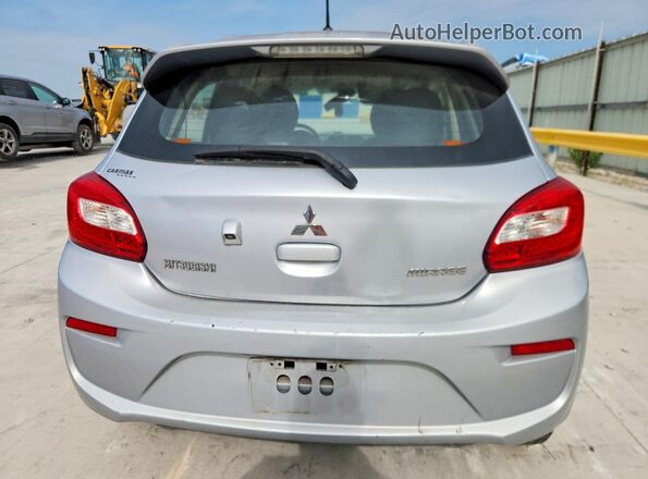 ML32A3HJ4KH000935 2019 MITSUBISHI MIRAGE Silver Вид ззаду