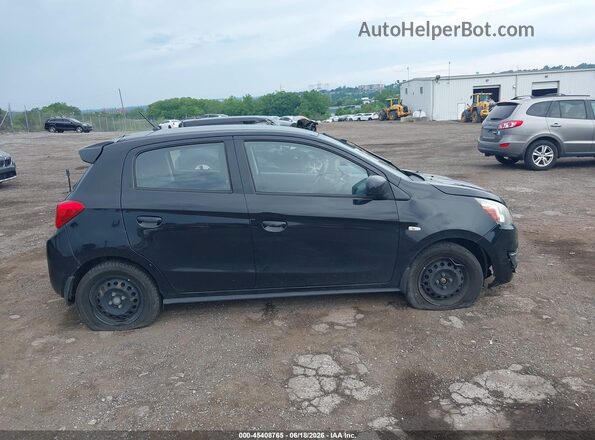 ML32A3HJ4KH002801 2019 MITSUBISHI MIRAGE Black Rear interior view