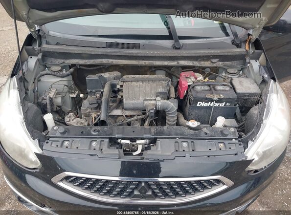 ML32A3HJ4KH002801 2019 MITSUBISHI MIRAGE Black Rear view