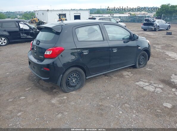 ML32A3HJ4KH002801 2019 MITSUBISHI MIRAGE Black Rear right