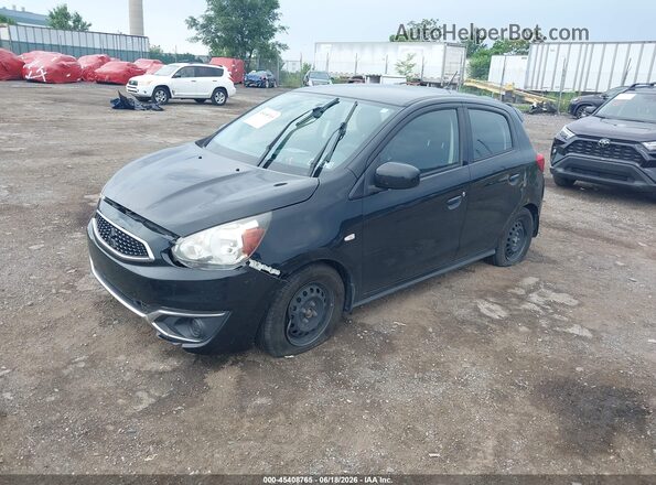 ML32A3HJ4KH002801 2019 MITSUBISHI MIRAGE Black Front left