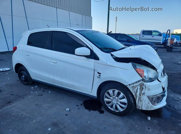ML32A3HJ4KH003494 2019 MITSUBISHI MIRAGE Белый Передняя правая четверть