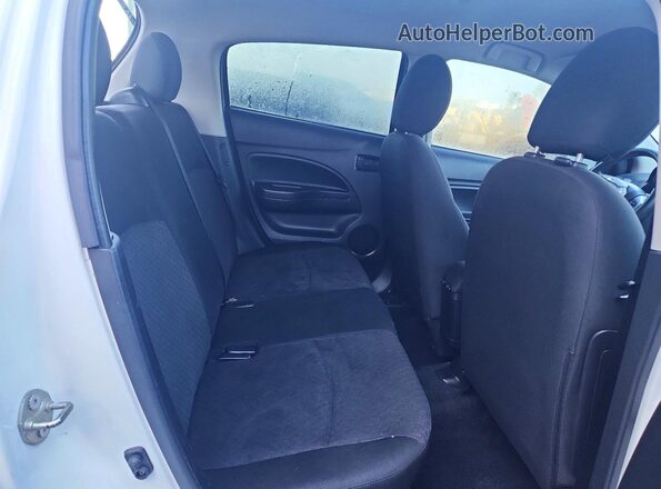 ML32A3HJ4KH003494 2019 MITSUBISHI MIRAGE Белый Вид задних сидений