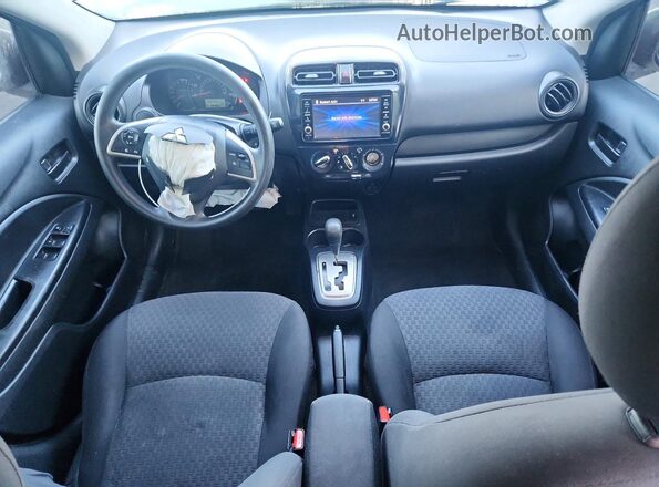 ML32A3HJ4KH003494 2019 MITSUBISHI MIRAGE Белый Вид панели приборов