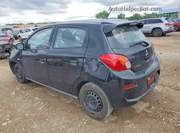 ML32A3HJ5HH005148 2017 MITSUBISHI MIRAGE Black Задня ліва чверть