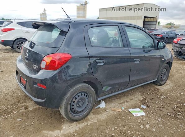 ML32A3HJ5HH005148 2017 MITSUBISHI MIRAGE Black Задня права чверть