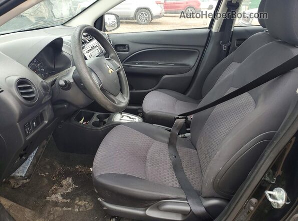 ML32A3HJ5HH005148 2017 MITSUBISHI MIRAGE Black Вид салону спереду