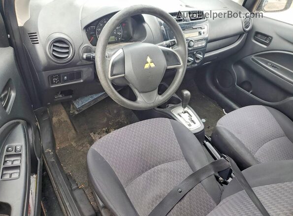 ML32A3HJ5HH005148 2017 MITSUBISHI MIRAGE Black Вид панелі приладів