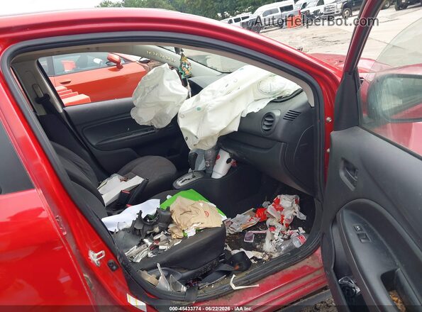 ML32A3HJ5KH007361 2019 MITSUBISHI MIRAGE Красный Вид салона спереди