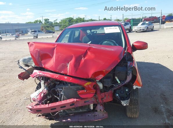 ML32A3HJ7HH015793 2017 MITSUBISHI MIRAGE Red ხელსაწყოთა პანელის ხედი