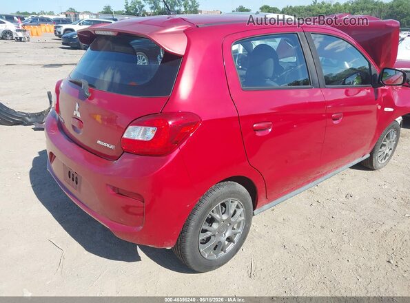 ML32A3HJ7HH015793 2017 MITSUBISHI MIRAGE Red უკანა მარჯვენა