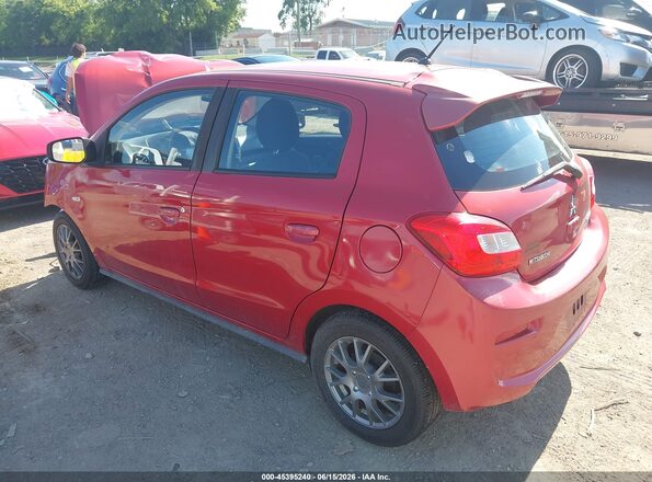 ML32A3HJ7HH015793 2017 MITSUBISHI MIRAGE Red უკანა მარცხენა