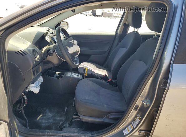 ML32A3HJ7HH020346 2017 MITSUBISHI MIRAGE Gray წინა სალონის ხედი
