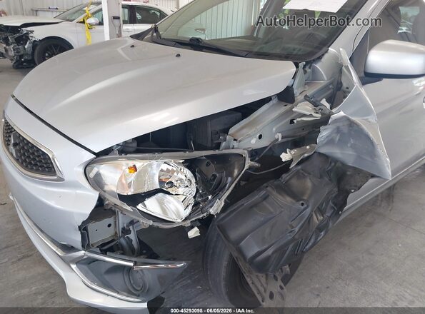ML32A3HJ7JH004458 2018 MITSUBISHI MIRAGE Silver წინა ხედი
