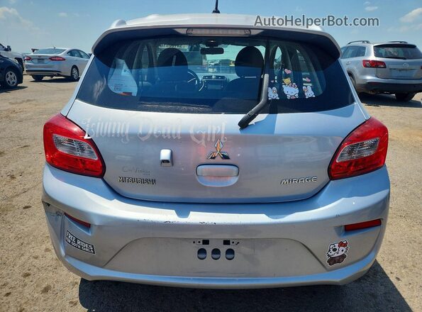 ML32A3HJ7JH013337 2018 MITSUBISHI MIRAGE Silver Հետևի տեսք