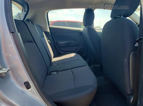 ML32A3HJ7JH013337 2018 MITSUBISHI MIRAGE Silver Հետևի նստատեղերի տեսք