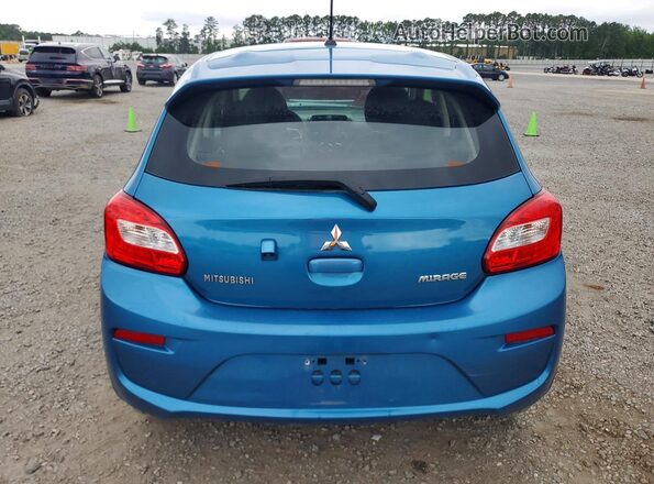 ML32A3HJ7KH007507 2019 MITSUBISHI MIRAGE Blue Vista trasera