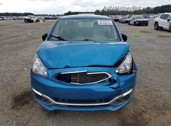 ML32A3HJ7KH007507 2019 MITSUBISHI MIRAGE Blue Vista frontal