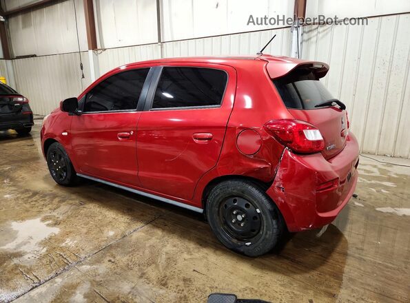 ML32A3HJ8HH008755 2017 MITSUBISHI MIRAGE Red Задня ліва чверть