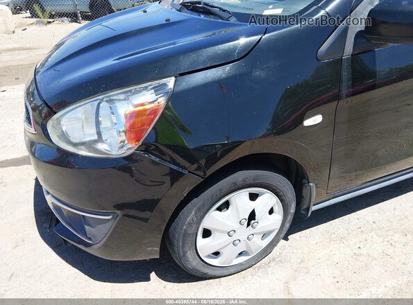 ML32A3HJ8JH009071 2018 MITSUBISHI MIRAGE Black Front view