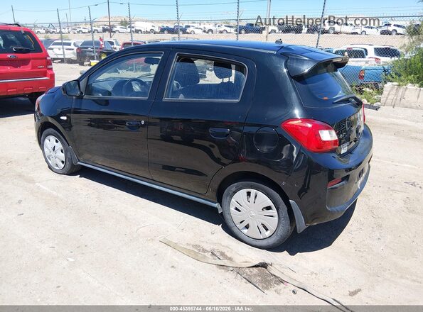 ML32A3HJ8JH009071 2018 MITSUBISHI MIRAGE Black Rear left