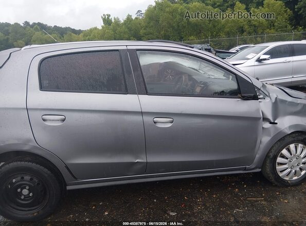 ML32A3HJ8JH011676 2018 MITSUBISHI MIRAGE Gray უკანა სალონის ხედი