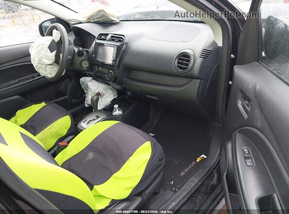 ML32A3HJ8LH010143 2020 MITSUBISHI MIRAGE Black Front interior view