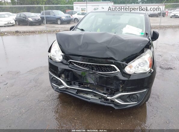 ML32A3HJ8LH010143 2020 MITSUBISHI MIRAGE Black Front view