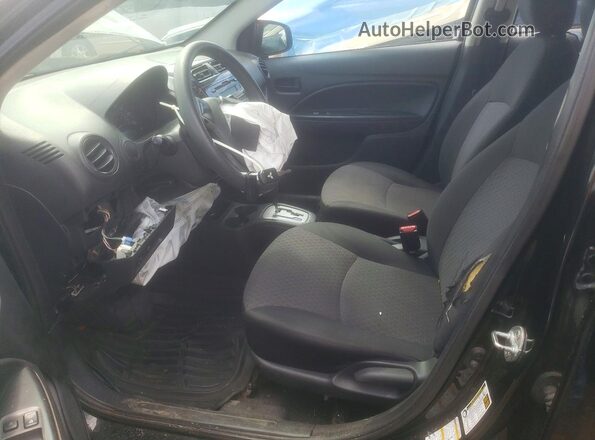 ML32A3HJ9HH004312 2017 MITSUBISHI MIRAGE Black Vista interior delantera