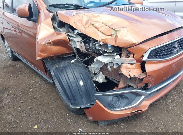 ML32A3HJ9HH008389 2017 MITSUBISHI MIRAGE Orange წინა ხედი