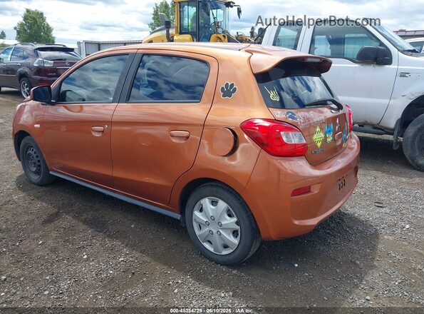 ML32A3HJ9HH008389 2017 MITSUBISHI MIRAGE Orange უკანა მარცხენა