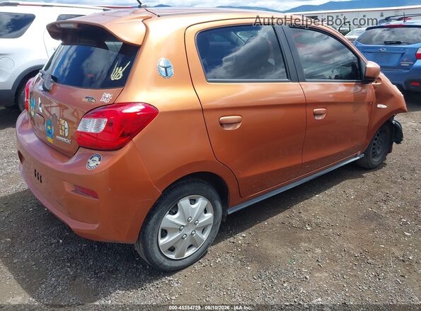 ML32A3HJ9HH008389 2017 MITSUBISHI MIRAGE Orange უკანა მარჯვენა