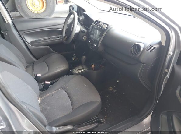 ML32A3HJ9HH017612 2017 MITSUBISHI MIRAGE Gray Вид салону спереду