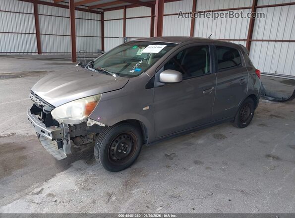 ML32A3HJ9HH017612 2017 MITSUBISHI MIRAGE Gray Передня ліва чверть