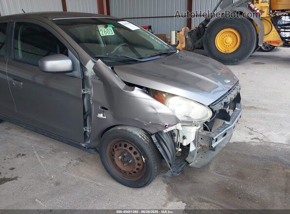 ML32A3HJ9HH017612 2017 MITSUBISHI MIRAGE Gray Вид спереду