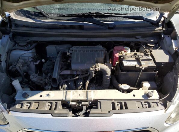 ML32A3HJ9HH021465 2017 MITSUBISHI MIRAGE Silver Вид задньої частини салону
