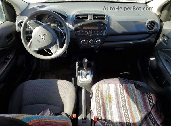 ML32A3HJ9HH021465 2017 MITSUBISHI MIRAGE Silver Вид панелі приладів