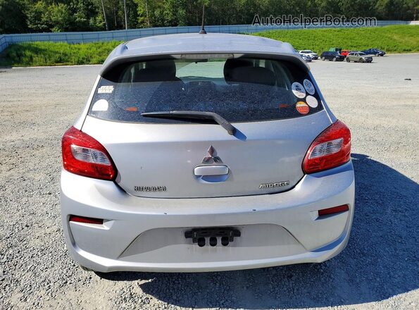 ML32A3HJ9HH021465 2017 MITSUBISHI MIRAGE Silver Вид ззаду