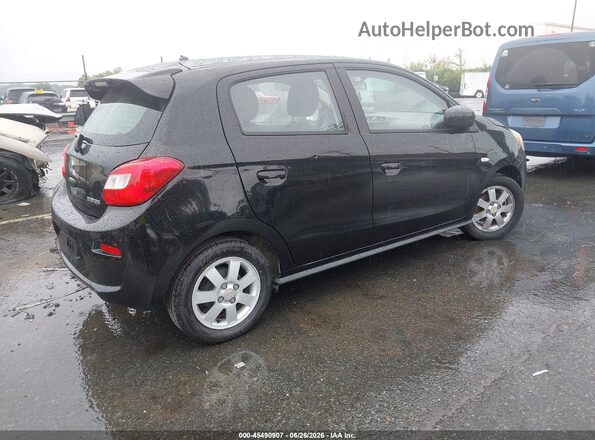 ML32A3HJXHH016906 2017 MITSUBISHI MIRAGE Черный Задняя правая четверть