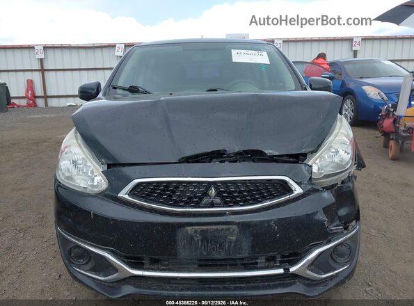 ML32A3HJXHH016971 2017 MITSUBISHI MIRAGE Black Вид щитка приладів