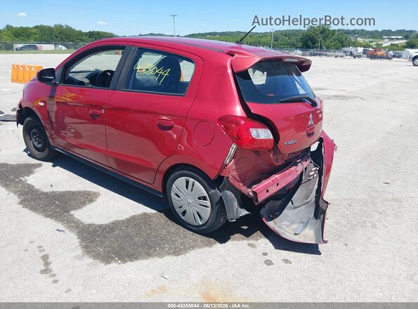 ML32A3HJXHH020969 2017 MITSUBISHI MIRAGE Red Tył lewy